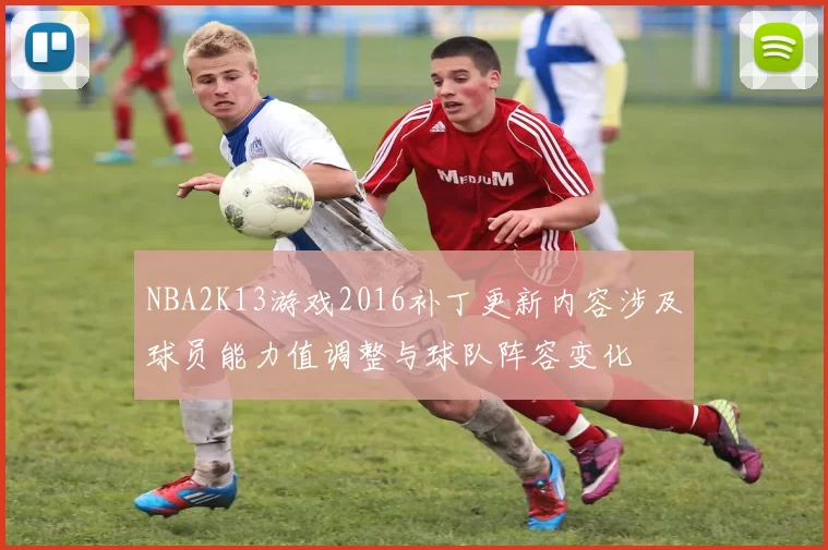 NBA2K13游戏2016补丁更新内容涉及球员能力值调整与球队阵容变化